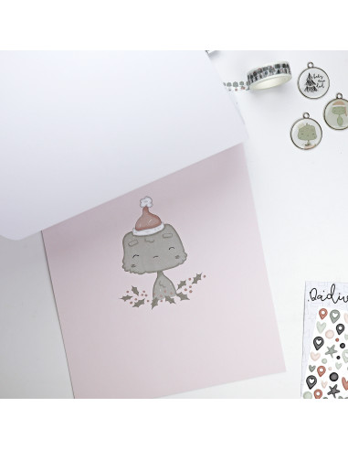 Dadivan Ilustrations 9x12" paper pad | Alúa Cid design