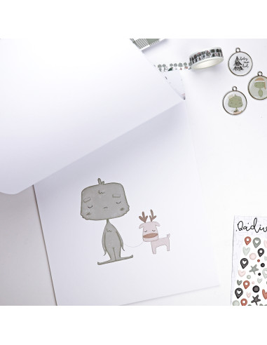 Dadivan Ilustrations paper pad| Dadivan collection