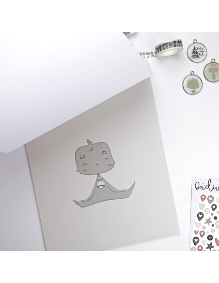 Dadivan Ilustrations paper pad| Dadivan collection