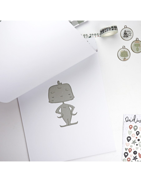 Dadivan Ilustrations paper pad| Dadivan collection