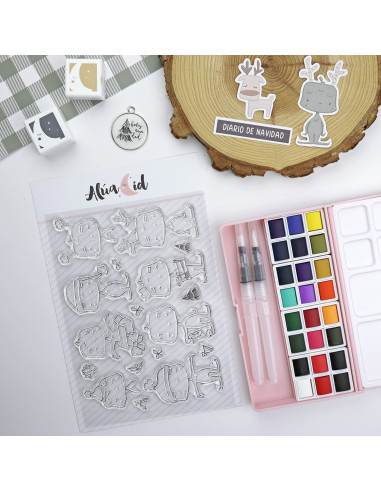 Estoy sintiendo Clear stamp set | Dadivan collection