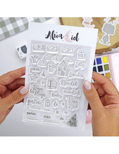 De mí para ti Clear stamp set | Dadivan collection