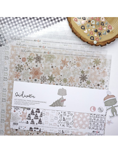 Dadivan special papers kit | Alúa Cid design