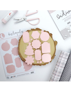 Etiquetas Dadivan Die set | Alúa Cid