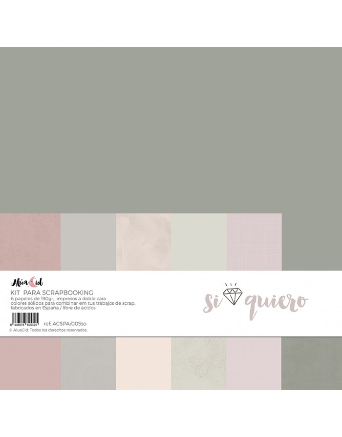 Kit solid paper Si quiero Kit solid paper Si quiero