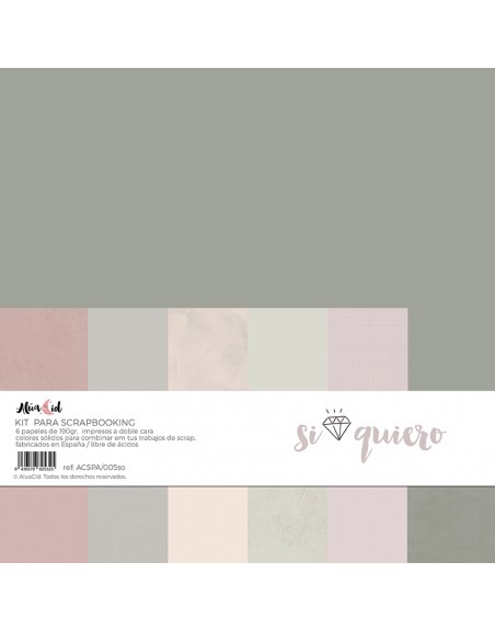 Kit solid paper Si quiero