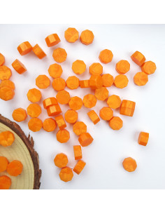 Calabaza sealing wax pearls 2