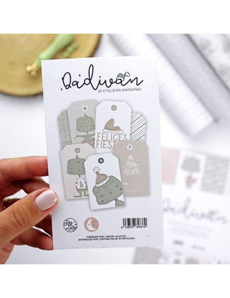 Etiquetas Tags set | Dadivan collection by Alúa Cid