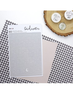 Poblado Dadivan emboss folder | Alúa Cid design