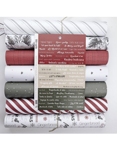 Mistletoe & Holly collection stickers sheet | Mamen Montero design