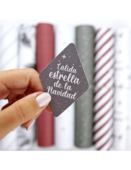 Paper pad 12x12" | Mistletoe & Holly collection by Mamen Montero