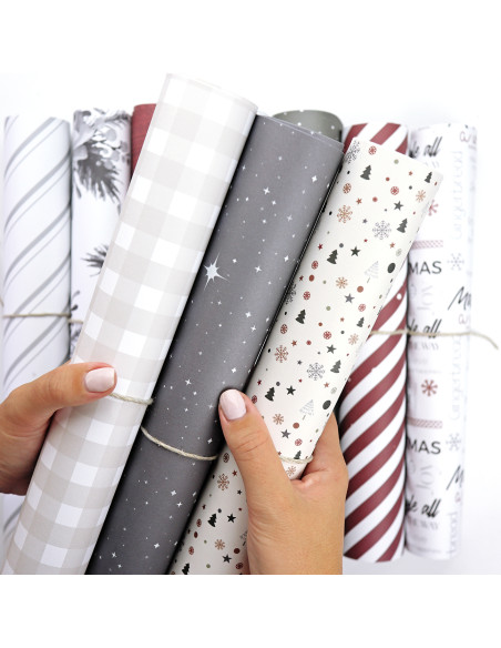 Mistletoe & Holly 12x12" paper pad | Mamen Montero design