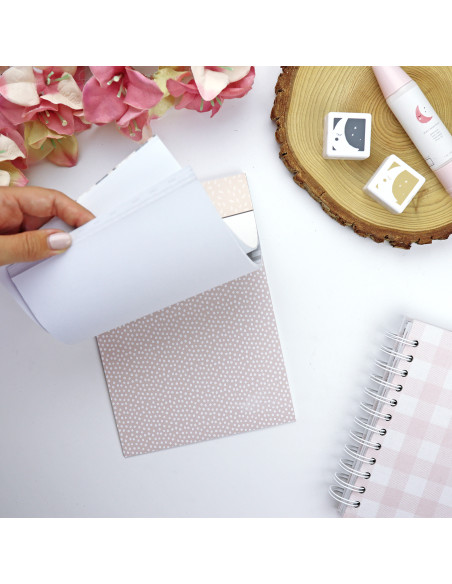 Básicos 6x8" paper pad | ComuniCard collection by Alúa Cid