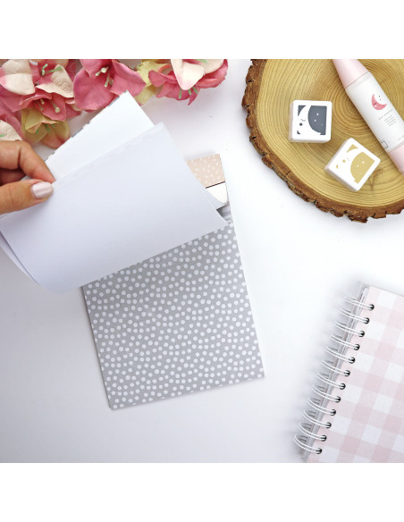 Básicos 6x8" paper pad | ComuniCard collection by Alúa Cid