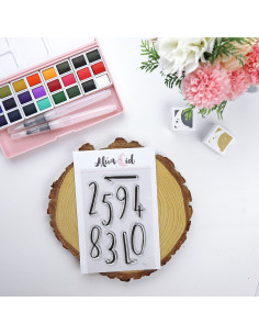 123 Pols Clear stamp set | Alúa Cid