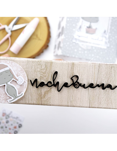 'NocheBuena' acrylic word | Dadivan collection