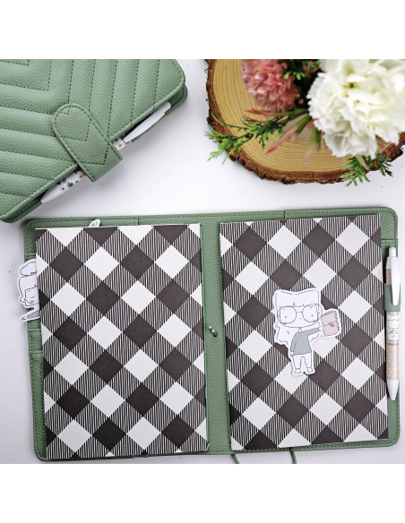 Verde Lulidori A5 notebook cover