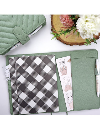 Verde Lulidori A5 notebook cover