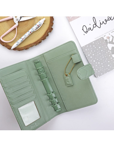 Personal size Verde planner cover