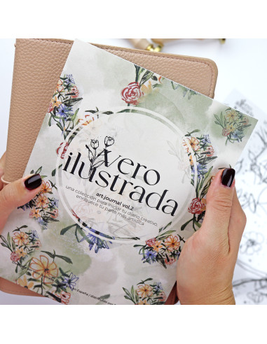 Art Journal vol. 2 Paper pad 6x8" | Vero Ilustrada Art Journal vol. 2 Paper pad 6x8" | Vero Ilustrada