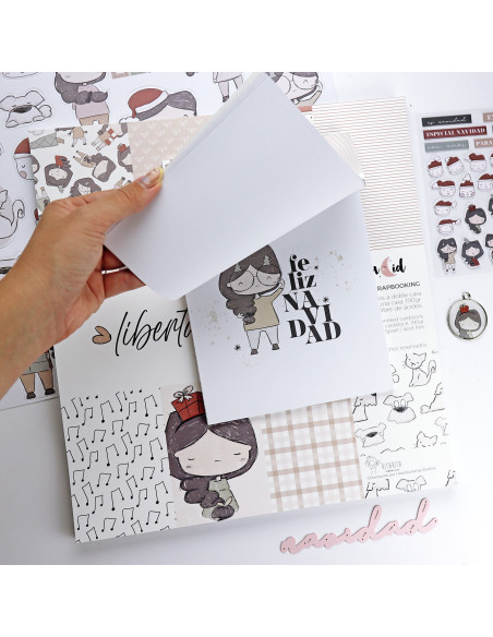 Libertad Navidad 6'' paper pad| Libertad Navidad collection