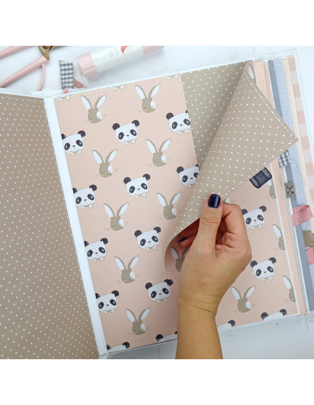 123 Workshop! Baby Pink photo album