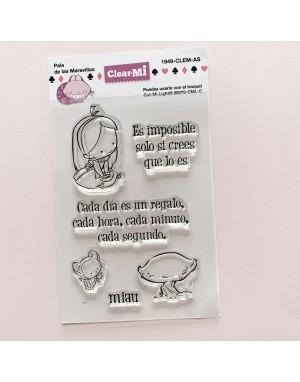 País de las Maravillas clear stamps set | ClearMi