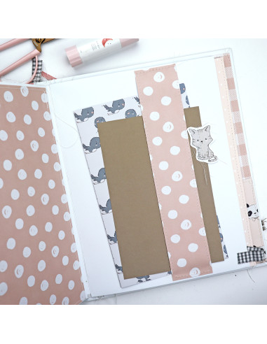 123 Workshop! Baby Pink photo album 123 Workshop! Baby Pink photo album