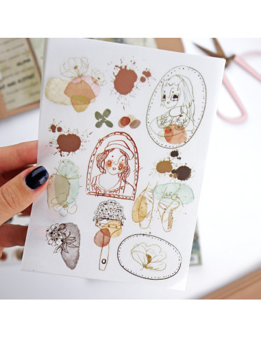 Art Journal 2.0 Rub-ons set | Vero Ilustrada Art Journal 2.0 Rub-ons set | Vero Ilustrada