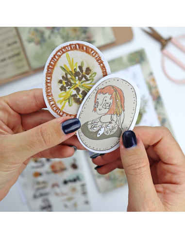 Art Journal 2.0 Die-cuts set | Vero Ilustrada Art Journal 2.0 Die-cuts set | Vero Ilustrada