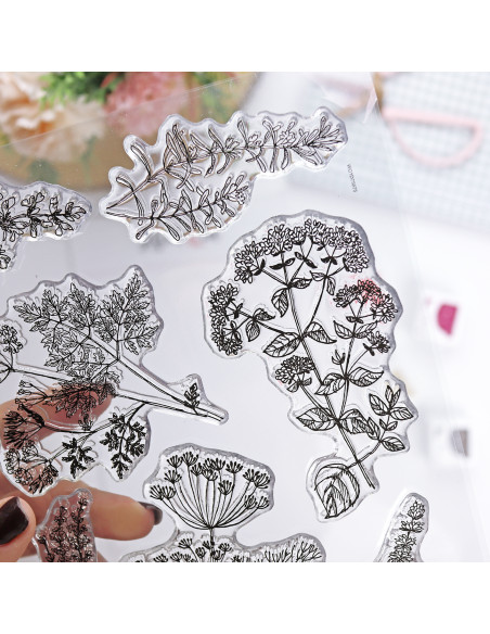 Naturaleza Muerta clear stamp set