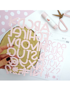 ABC Candy die set 2