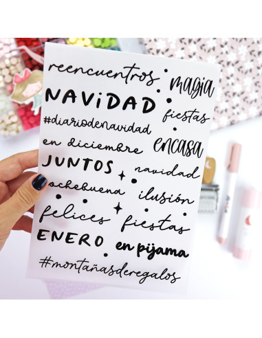 En Diciembre. Black rub-ons | Rita´s Diary En Diciembre. Black rub-ons | Rita´s Diary