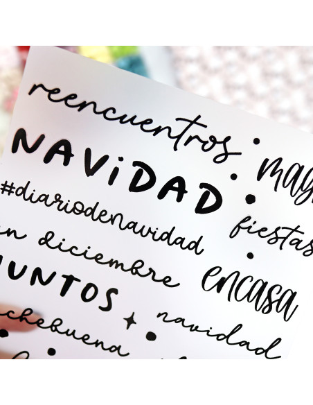 En Diciembre. Black rub-ons | Rita´s Diary