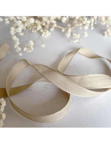 Arena color linen ribbon