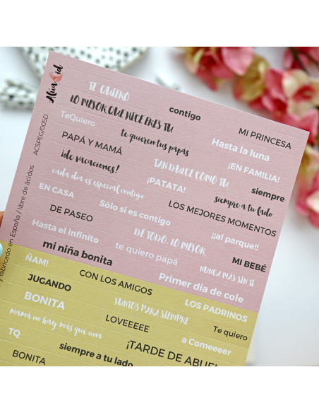 Celia set of 4 stickers sheets | Alúa Cid