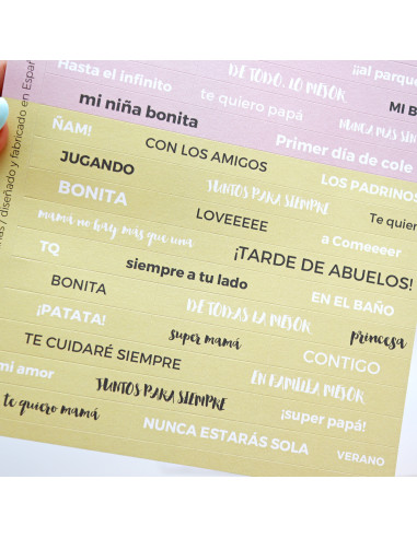 Celia set of 4 stickers sheets | Alúa...