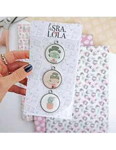 La Sra. Lola charms set | Alúa Cid design