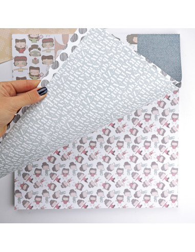 La Sra. Lola 12" paper pad | La Sra. Lola collection La Sra. Lola 12" paper pad | La Sra. Lola collection