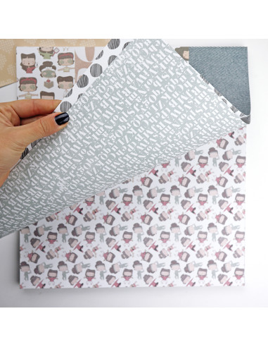 La Sra. Lola 12" paper pad | La Sra. Lola collection La Sra. Lola 12" paper pad | La Sra. Lola collection