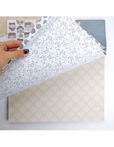 La Sra. Lola 12" paper pad | La Sra. Lola collection La Sra. Lola 12" paper pad | La Sra. Lola collection