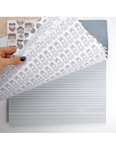 La Sra. Lola 12" paper pad | La Sra. Lola collection La Sra. Lola 12" paper pad | La Sra. Lola collection