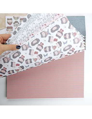 La Sra. Lola 12" paper pad | La Sra. Lola collection La Sra. Lola 12" paper pad | La Sra. Lola collection