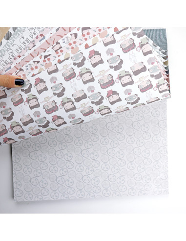 La Sra. Lola 12" paper pad | La Sra. Lola collection La Sra. Lola 12" paper pad | La Sra. Lola collection