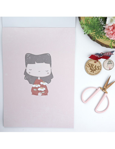 La Sra. Lola Ilustrations 9x12" paper pad | Alúa Cid design