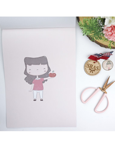 La Sra. Lola Ilustrations paper pad | La Sra. Lola collection La Sra. Lola Ilustrations paper pad | La Sra. Lola collection