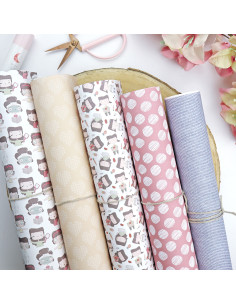 Denim binding fabric sheet | La Sra. Lola collection 2