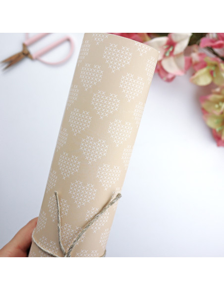 Punto de cruz Laminated paper sheet | La Sra. Lola collection