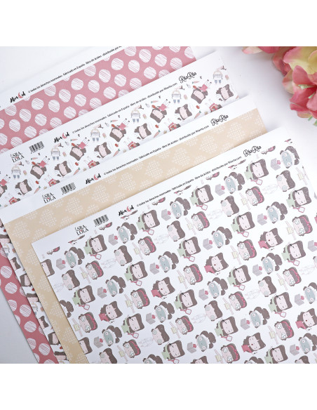 Skin Care Laminated paper sheet | La Sra. Lola collection