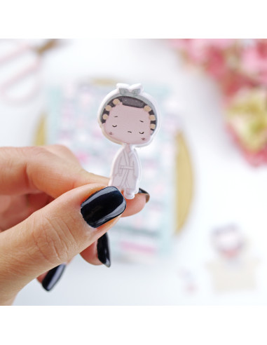 IN puffy stickers | La Sra. Lola collection IN puffy stickers | La Sra. Lola collection